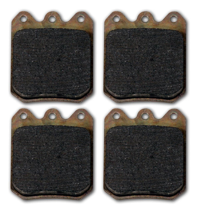 Wilwood Disc Brakes Wilwood PolyMatrix E Compound Brake Pads 15E-9820K Autofit