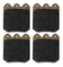 Wilwood Disc Brakes Wilwood PolyMatrix E Compound Brake Pads 15E-9820K Autofit