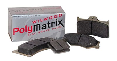 Wilwood Disc Brakes Wilwood PolyMatrix E Compound Brake Pads 15E-9837K Autofit