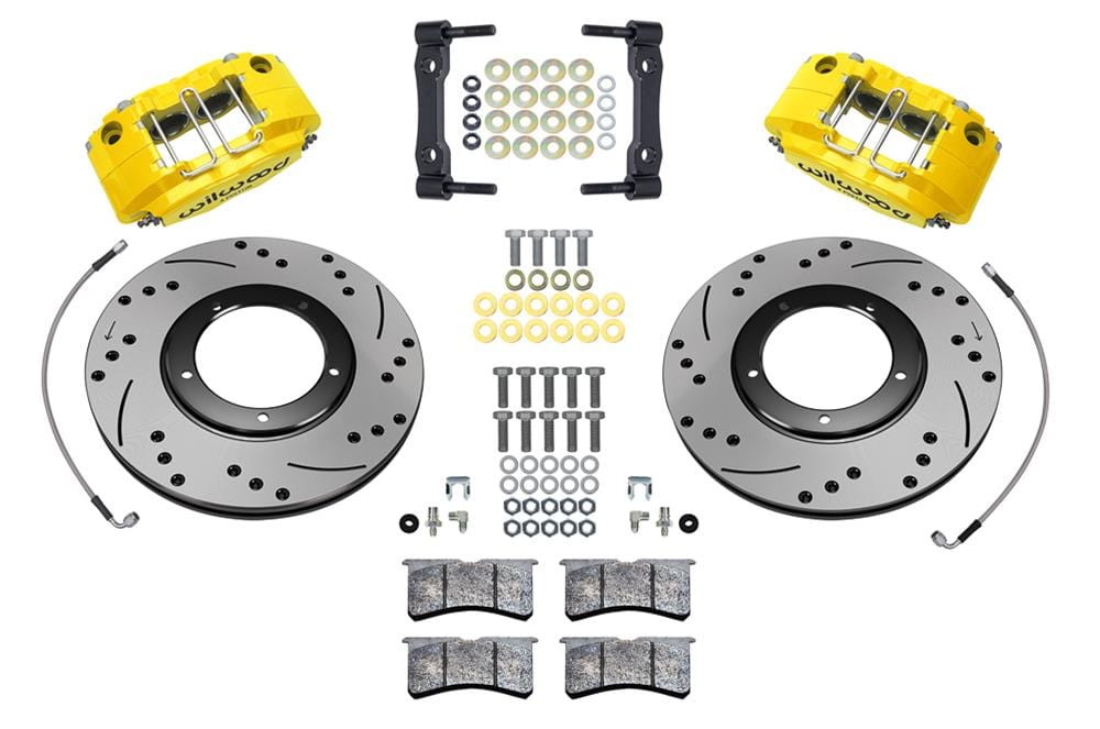 Wilwood Disc Brakes Wilwood Powerlite Front Brake Kits 140-16946-DY Autofit