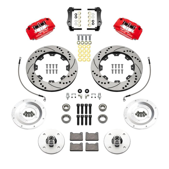 Wilwood Disc Brakes Wilwood Powerlite Front Brake Kits 140-17474-DR Autofit