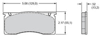 Wilwood Disc Brakes Wilwood ProMatrix Brake Pads 150-D0011K Autofit