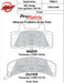 Wilwood Disc Brakes Wilwood ProMatrix Brake Pads 150-D0369K Autofit