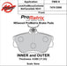 Wilwood Disc Brakes Wilwood ProMatrix Brake Pads 150-D0598K Autofit