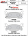 Wilwood Disc Brakes Wilwood ProMatrix Brake Pads 150-D0636K Autofit