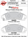 Wilwood Disc Brakes Wilwood ProMatrix Brake Pads 150-D0652K Autofit