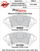 Wilwood Disc Brakes Wilwood ProMatrix Brake Pads 150-D0699K Autofit
