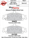 Wilwood Disc Brakes Wilwood ProMatrix Brake Pads 150-D0727K Autofit