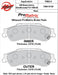 Wilwood Disc Brakes Wilwood ProMatrix Brake Pads 150-D0729K Autofit