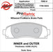 Wilwood Disc Brakes Wilwood ProMatrix Brake Pads 150-D0833K Autofit