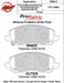 Wilwood Disc Brakes Wilwood ProMatrix Brake Pads 150-D0866K Autofit