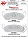 Wilwood Disc Brakes Wilwood ProMatrix Brake Pads 150-D0932K Autofit
