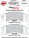 Wilwood Disc Brakes Wilwood ProMatrix Brake Pads 150-D0945K Autofit
