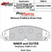 Wilwood Disc Brakes Wilwood ProMatrix Brake Pads 150-D1058K Autofit