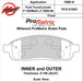 Wilwood Disc Brakes Wilwood ProMatrix Brake Pads 150-D1083K Autofit