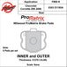 Wilwood Disc Brakes Wilwood ProMatrix Brake Pads 150-D1185AK Autofit
