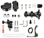 Wilwood Disc Brakes Wilwood Remote Tandem Master Cylinder Kits with GM-Style Angled Reservoirs 261-16963-BK Autofit