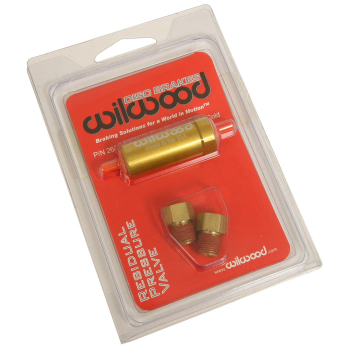 Wilwood Disc Brakes Wilwood Residual Pressure Valves 260-15366 Autofit