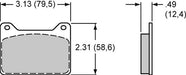 Wilwood Disc Brakes Wilwood Smart Pad BP-20 Brake Pads 150-20-7912K Autofit