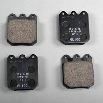 Wilwood Disc Brakes Wilwood Smart Pad BP-20 Brake Pads 150-9765K Autofit