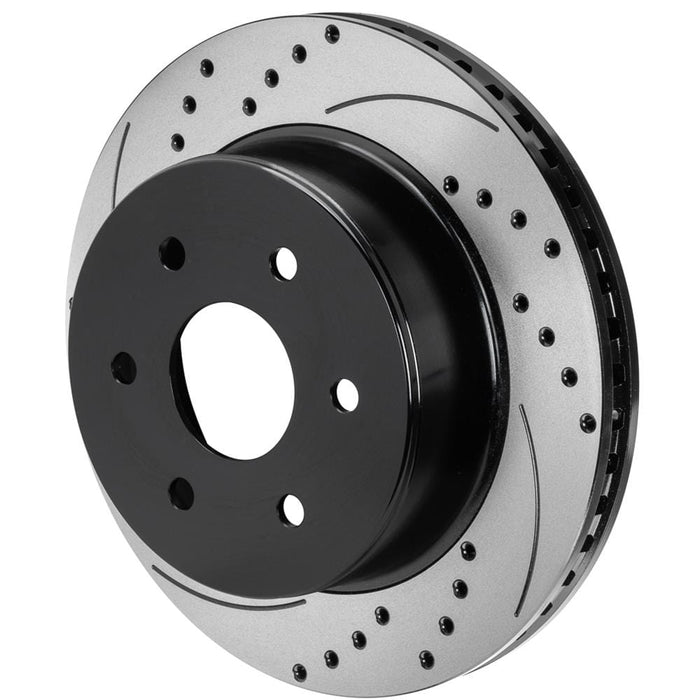 Wilwood Disc Brakes Wilwood SRP Drilled Performance Brake Rotors 160-16195-BK Autofit