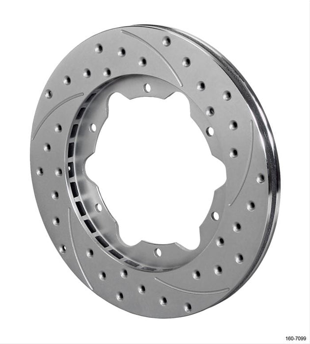 Wilwood Disc Brakes Wilwood SRP Drilled Performance Brake Rotors 160-7099 Autofit