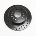 Wilwood Disc Brakes Wilwood SRP Drilled Performance Brake Rotors 160-9812-BK Autofit