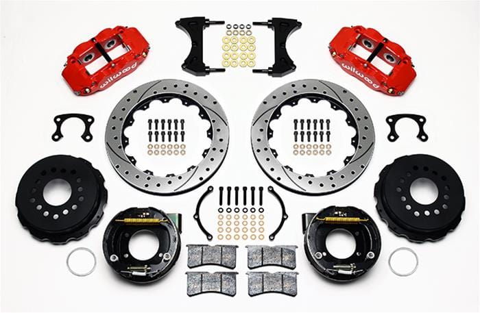 Wilwood Disc Brakes Wilwood Superlite 4R Rear Big Brake Kits 140-9216-DR Autofit