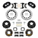 Wilwood Disc Brakes Wilwood Superlite 4R Rear Drum-to-Disc Brake Kits 140-17542-D Autofit