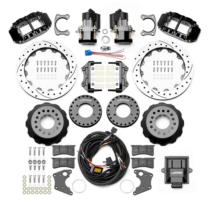 Wilwood Disc Brakes Wilwood Superlite 4R Rear Electronic Parking Brake Kits 140-15844-D Autofit