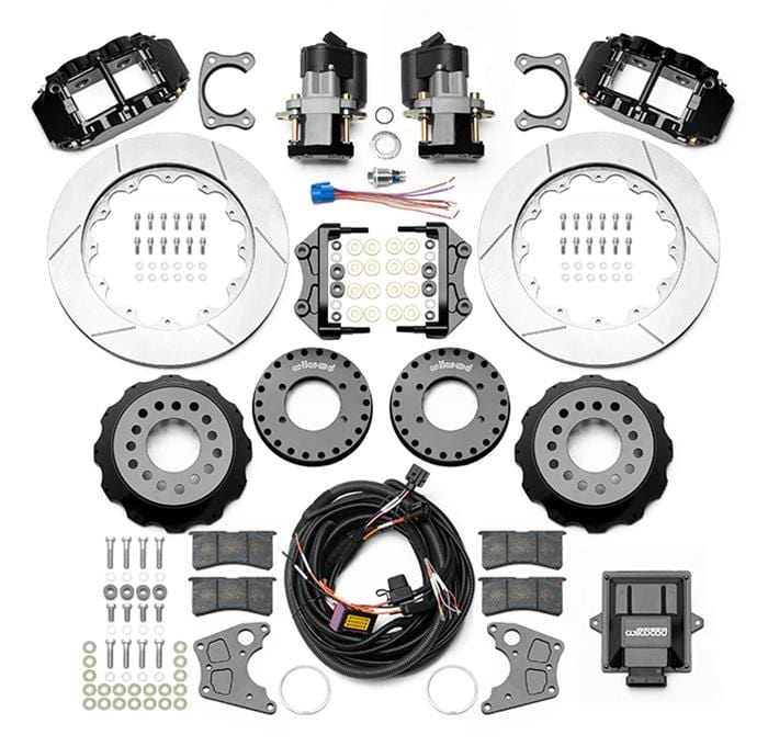 Wilwood Disc Brakes Wilwood Superlite 4R Rear Electronic Parking Brake Kits 140-15845 Autofit
