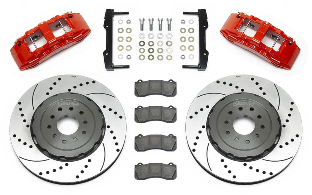Wilwood Disc Brakes Wilwood SX6R Big Brake Dynamic Front Brake Kits 140-15311-DR Autofit