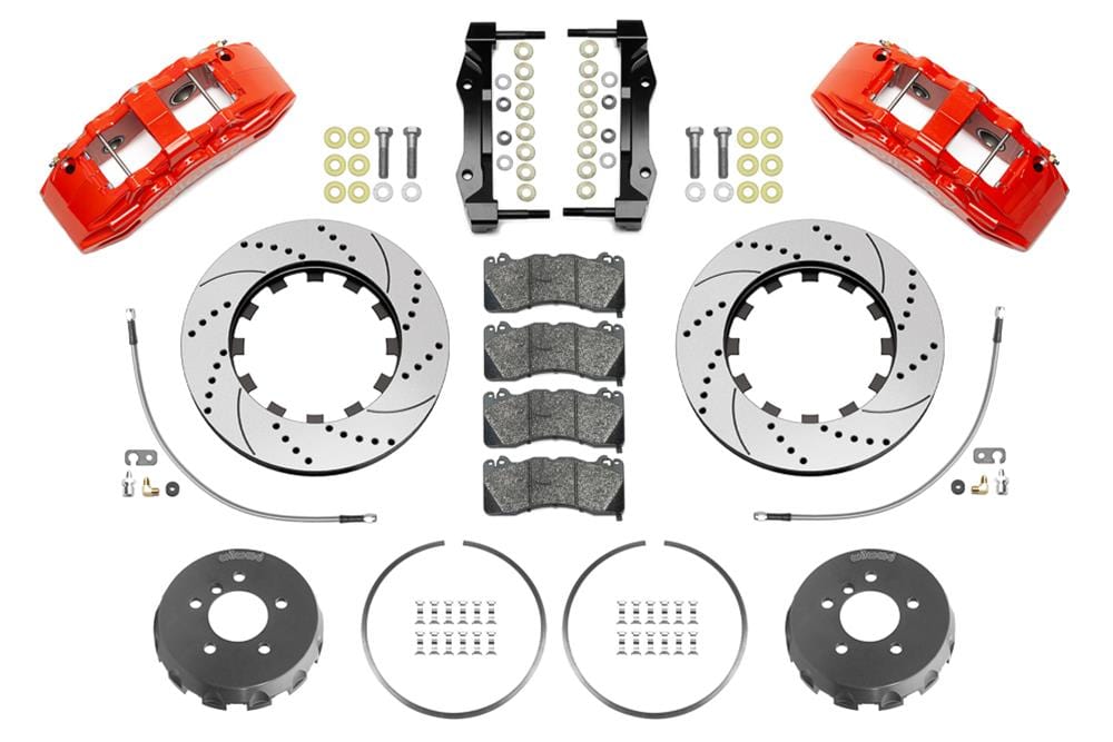Wilwood Disc Brakes Wilwood SX6R Big Brake Dynamic Front Brake Kits 140-15425-DR Autofit