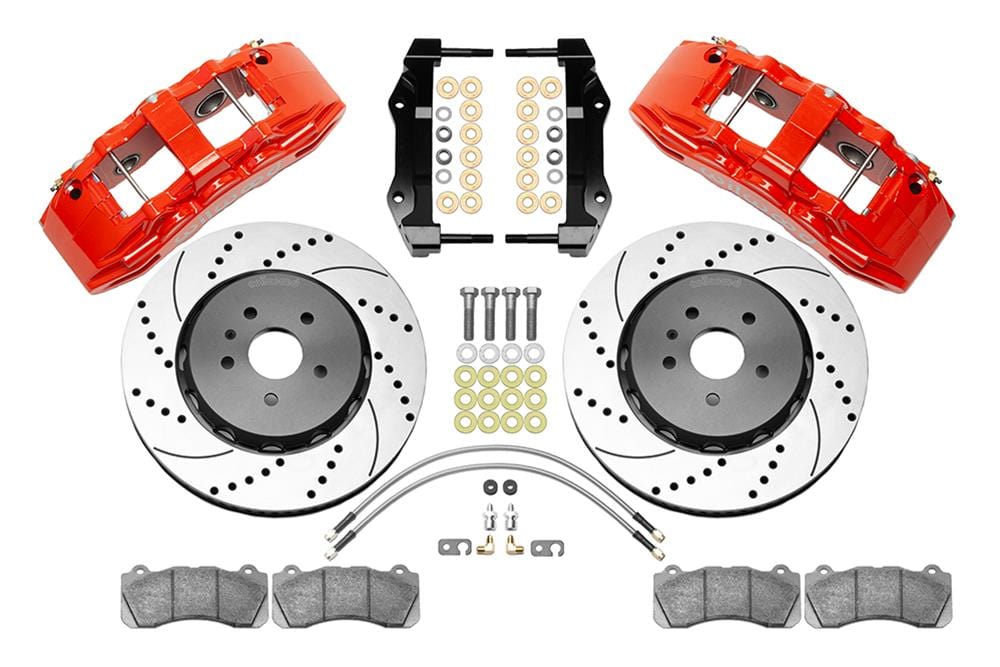 Wilwood Disc Brakes Wilwood SX6R Big Brake Dynamic Front Brake Kits 140-15431-DR Autofit