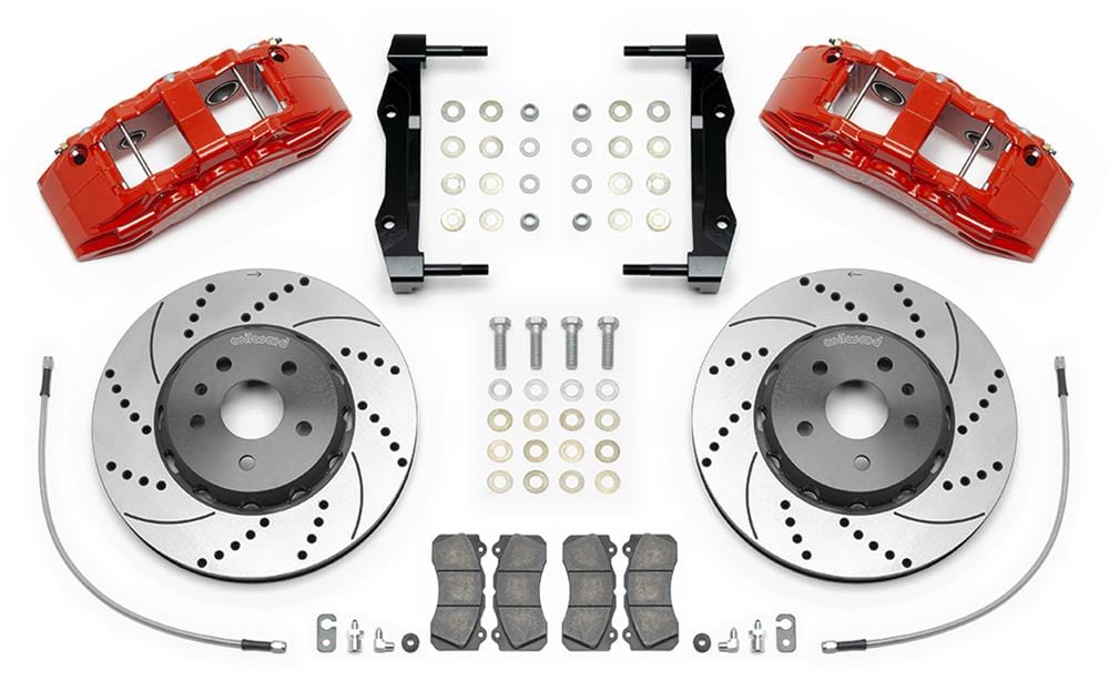 Wilwood Disc Brakes Wilwood SX6R Big Brake Dynamic Front Brake Kits 140-15438-DR Autofit