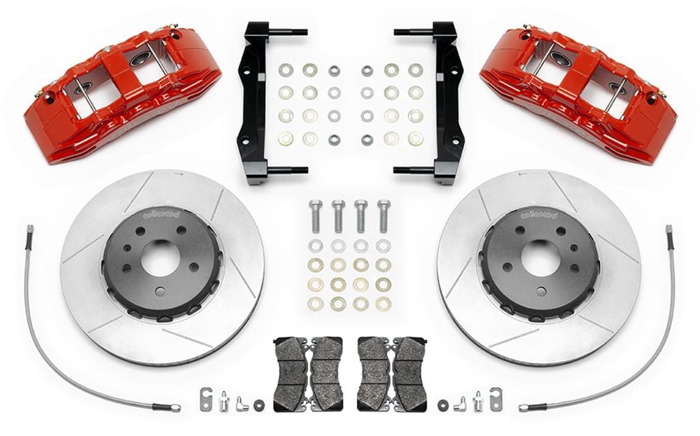 Wilwood Disc Brakes Wilwood SX6R Big Brake Dynamic Front Brake Kits 140-15438-R Autofit