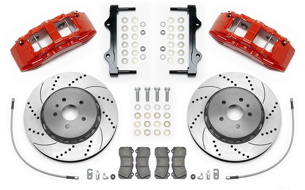 Wilwood Disc Brakes Wilwood SX6R Big Brake Dynamic Front Brake Kits 140-15441-DR Autofit