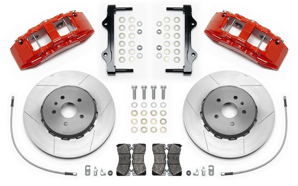 Wilwood Disc Brakes Wilwood SX6R Big Brake Dynamic Front Brake Kits 140-15441-R Autofit