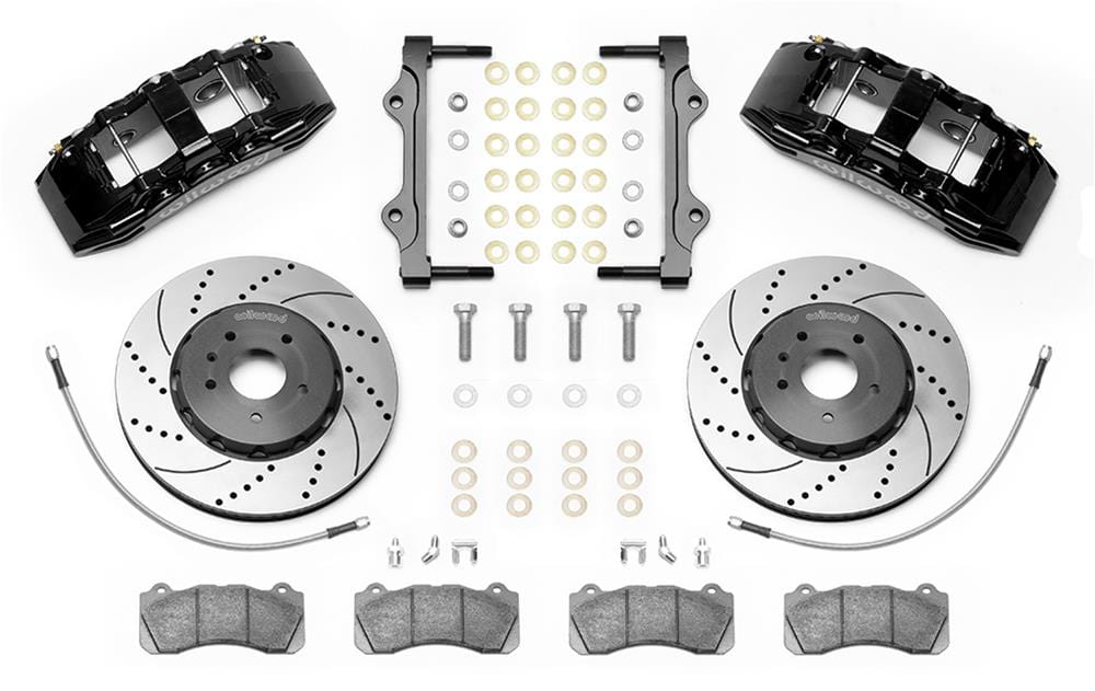 Wilwood Disc Brakes Wilwood SX6R Big Brake Dynamic Front Brake Kits 140-15722-D Autofit