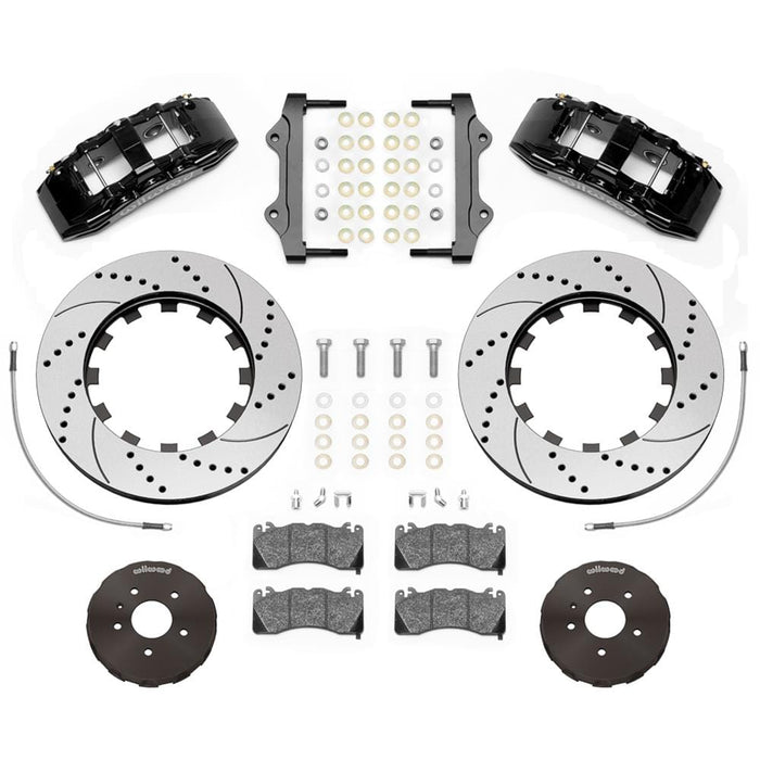 Wilwood Disc Brakes Wilwood SX6R Big Brake Dynamic Front Brake Kits 140-15743-D Autofit