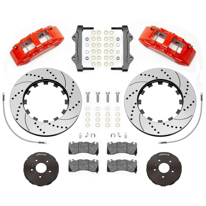 Wilwood Disc Brakes Wilwood SX6R Big Brake Dynamic Front Brake Kits 140-15743-DR Autofit