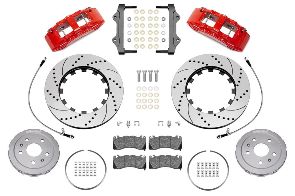 Wilwood Disc Brakes Wilwood SX6R Big Brake Dynamic Front Brake Kits 140-17004-DR Autofit