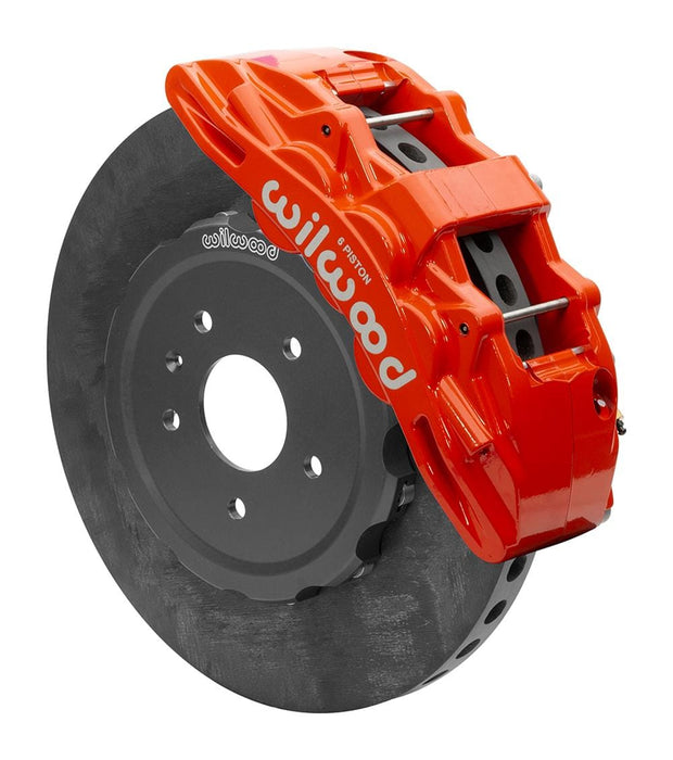 Wilwood Disc Brakes Wilwood SX6R WCCB Carbon-Ceramic Big Brake Front Brake Kits 140-15312-CSICR Autofit