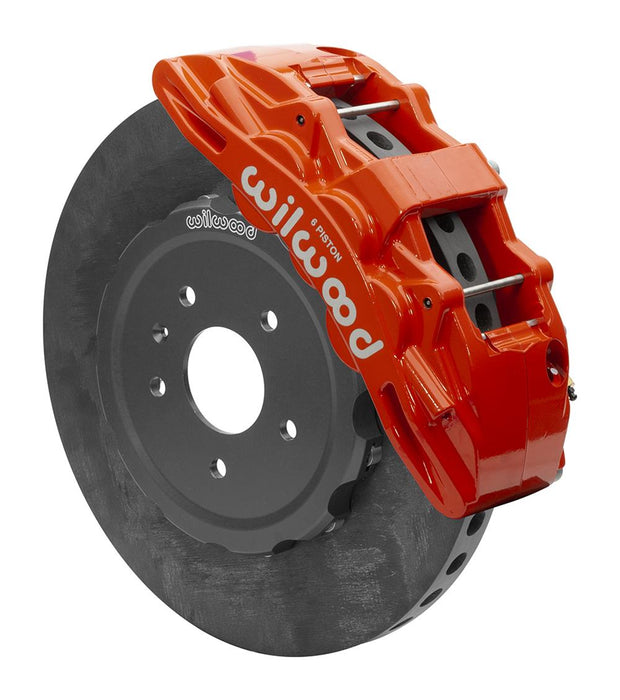 Wilwood Disc Brakes Wilwood SX6R WCCB Carbon-Ceramic Big Brake Front Brake Kits 140-15312-CSICR Autofit