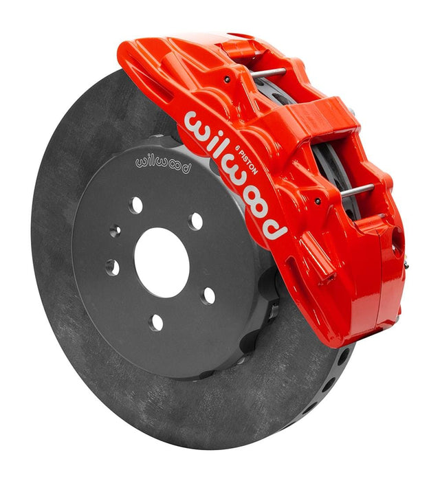 Wilwood Disc Brakes Wilwood SX6R WCCB Carbon-Ceramic Big Brake Front Brake Kits 140-15434-CSICR Autofit