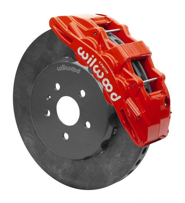 Wilwood Disc Brakes Wilwood SX6R WCCB Carbon-Ceramic Big Brake Front Brake Kits 140-15446-CSICR Autofit