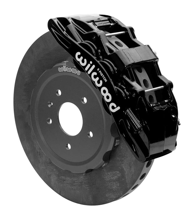Wilwood Disc Brakes Wilwood SX6R WCCB Carbon-Ceramic Big Brake Front Brake Kits 140-15746-CSIC Autofit
