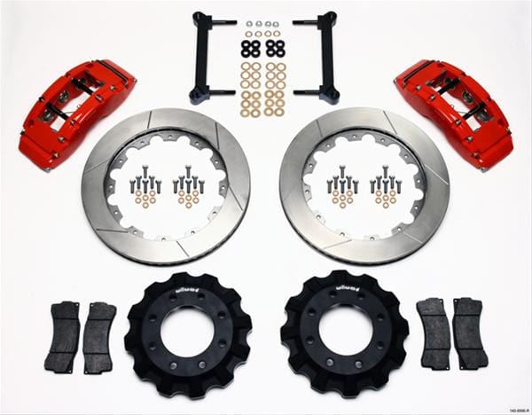 Wilwood Disc Brakes Wilwood TC6R Big Brake Truck Front Brake Kits 140-8996-R Autofit