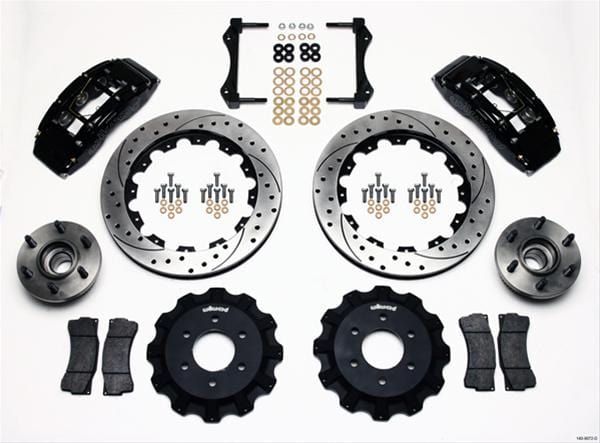 Wilwood Disc Brakes Wilwood TC6R Big Brake Truck Front Brake Kits 140-9072-D Autofit