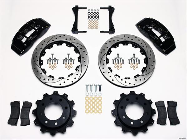 Wilwood Disc Brakes Wilwood TC6R Big Brake Truck Rear Brake Kits 140-9406-D Autofit